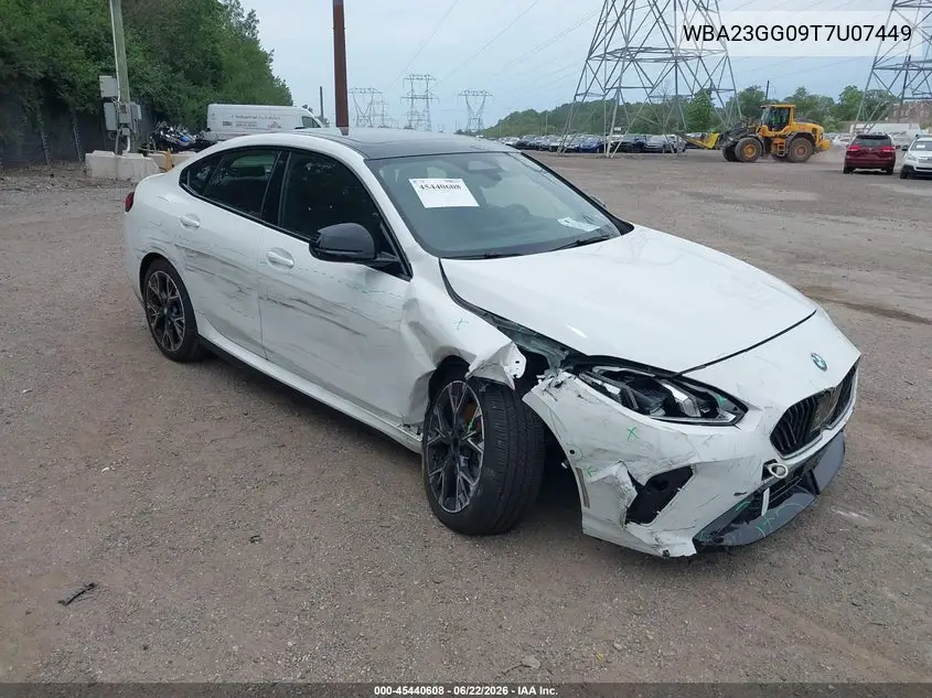 2026 BMW 228 Gran Coupe xDrive VIN: WBA23GG09T7U07449 Lot: 45440608