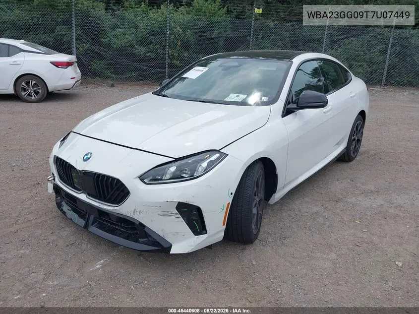 2026 BMW 228 Gran Coupe xDrive VIN: WBA23GG09T7U07449 Lot: 45440608
