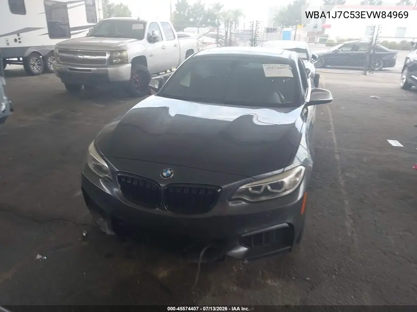 2014 BMW M235 VIN: WBA1J7C53EVW84969 Lot: 45574407
