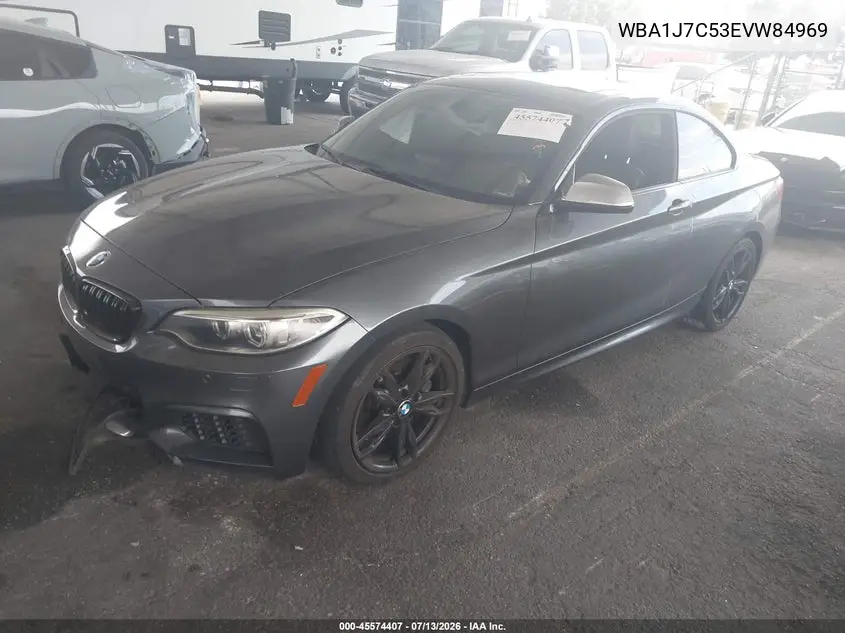 2014 BMW M235 VIN: WBA1J7C53EVW84969 Lot: 45574407