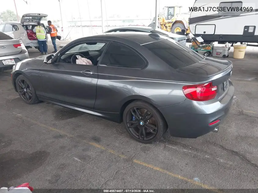 2014 BMW M235 VIN: WBA1J7C53EVW84969 Lot: 45574407