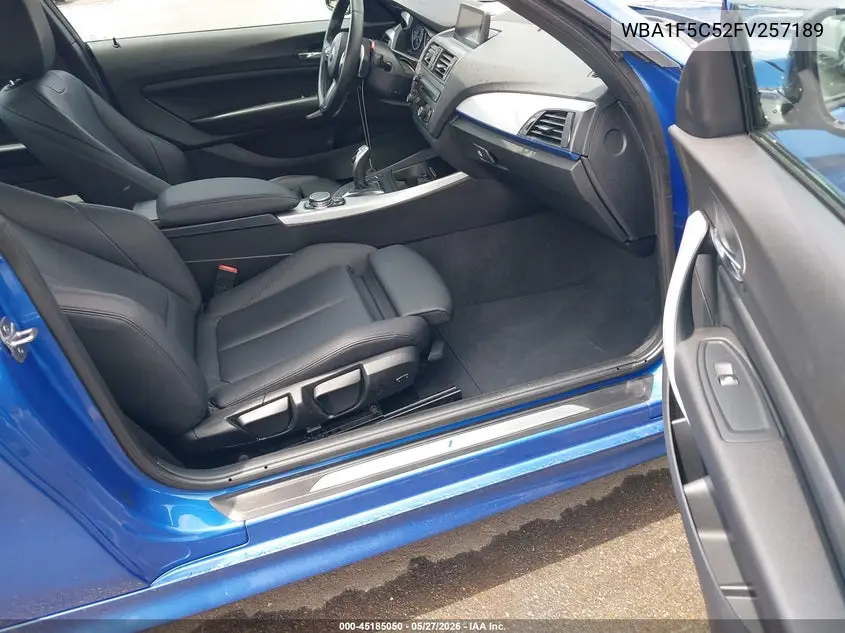 2015 BMW 228I VIN: WBA1F5C52FV257189 Lot: 45185050