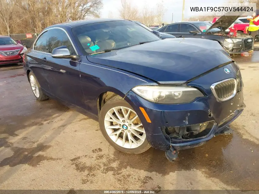 WBA1F9C57GV544424 2016 BMW 228I