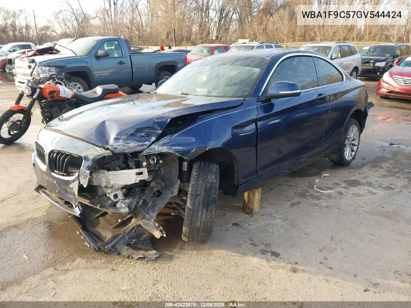 WBA1F9C57GV544424 2016 BMW 228I