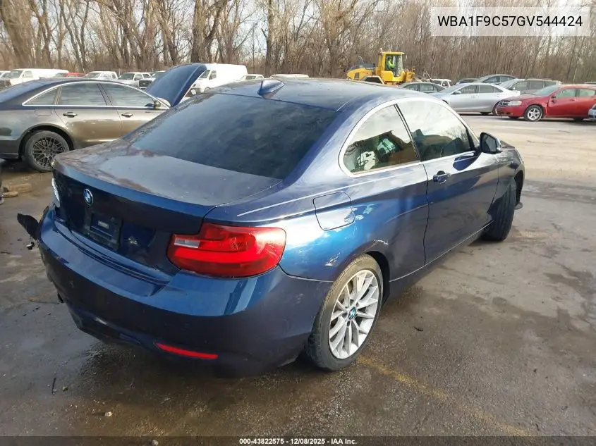 WBA1F9C57GV544424 2016 BMW 228I