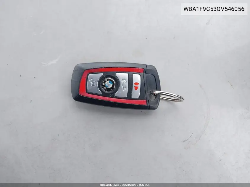 2016 BMW 228I VIN: WBA1F9C53GV546056 Lot: 45378530