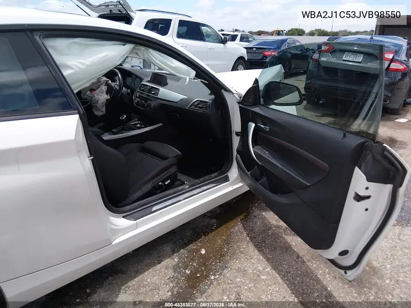 2018 BMW 230I VIN: WBA2J1C53JVB98550 Lot: 45383077