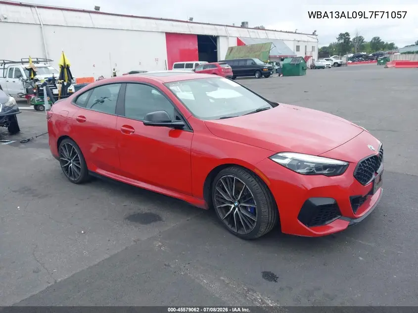 2020 BMW M235I Gran Coupe xDrive VIN: WBA13AL09L7F71057 Lot: 45579062