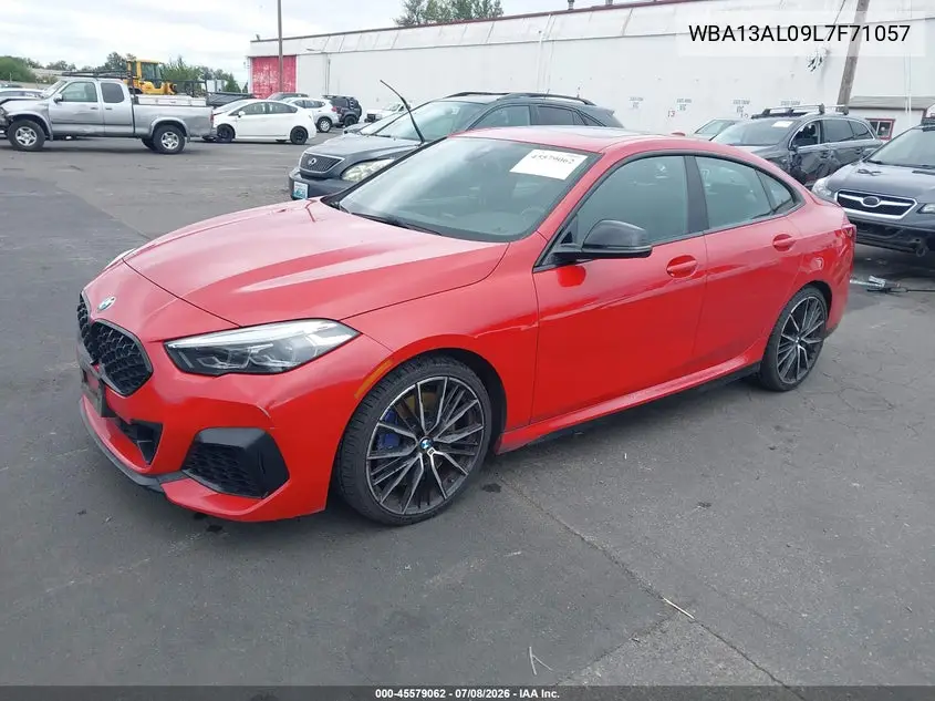 2020 BMW M235I Gran Coupe xDrive VIN: WBA13AL09L7F71057 Lot: 45579062