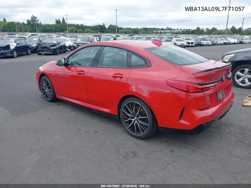 2020 BMW M235I Gran Coupe xDrive VIN: WBA13AL09L7F71057 Lot: 45579062