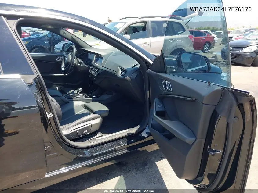 2020 BMW 228I Gran Coupe xDrive VIN: WBA73AK04L7F76176 Lot: 45626219