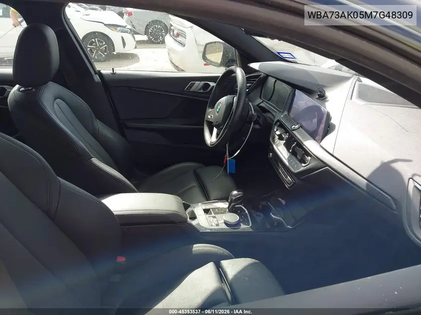 2021 BMW 228I Gran Coupe xDrive VIN: WBA73AK05M7G48309 Lot: 45353537