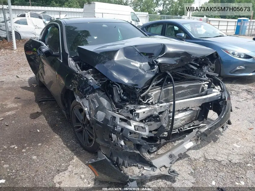 2021 BMW 228I Gran Coupe xDrive VIN: WBA73AK05M7H05673 Lot: 45374176