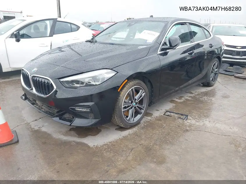 2021 BMW 228I Gran Coupe xDrive VIN: WBA73AK04M7H68280 Lot: 45581886