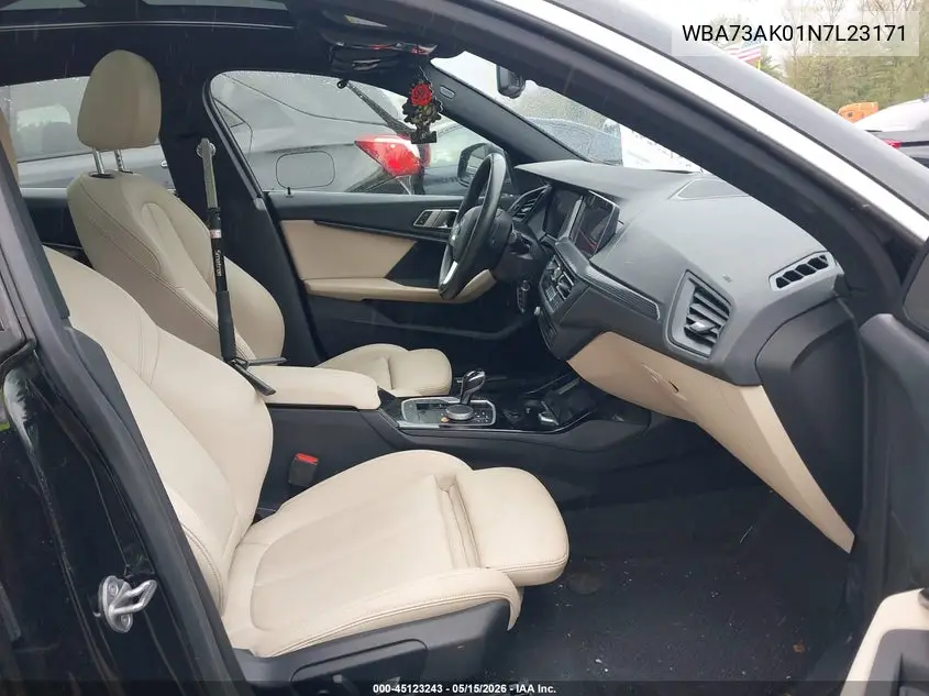 2022 BMW 228 Gran Coupe I xDrive VIN: WBA73AK01N7L23171 Lot: 45123243