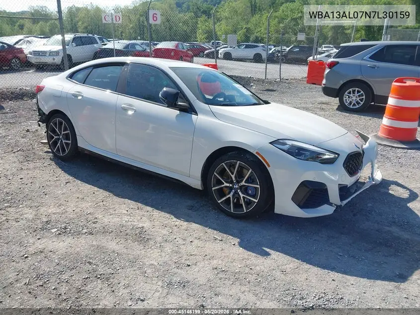 2022 BMW M235 Gran Coupe I xDrive VIN: WBA13AL07N7L30159 Lot: 45146199