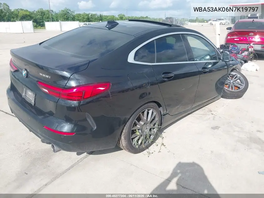 2022 BMW 228 Gran Coupe I Sdrive VIN: WBA53AK06N7K19797 Lot: 45277304
