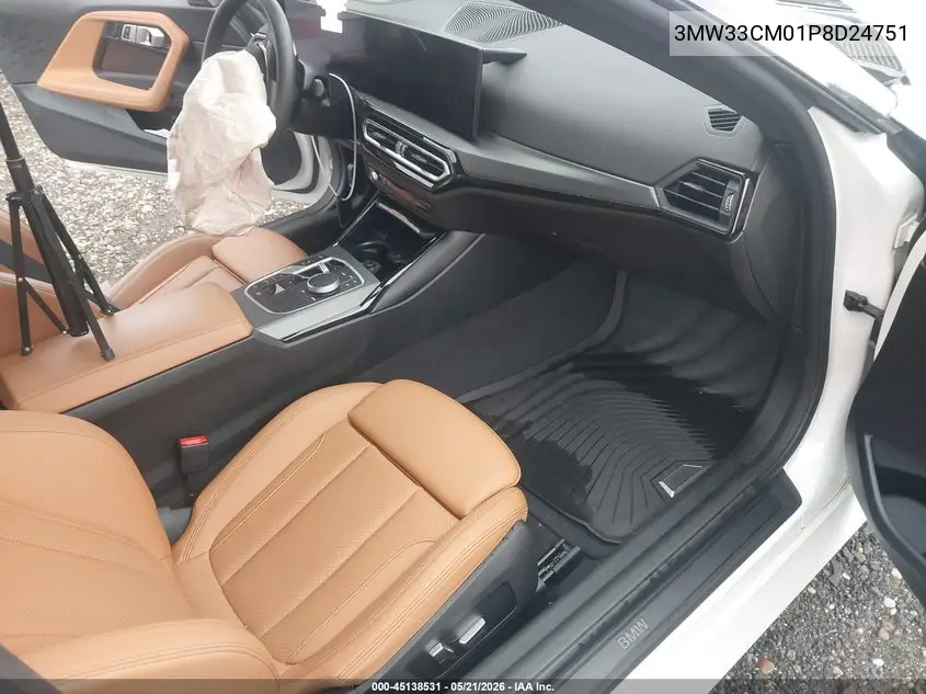 2023 BMW 230 I xDrive VIN: 3MW33CM01P8D24751 Lot: 45138531