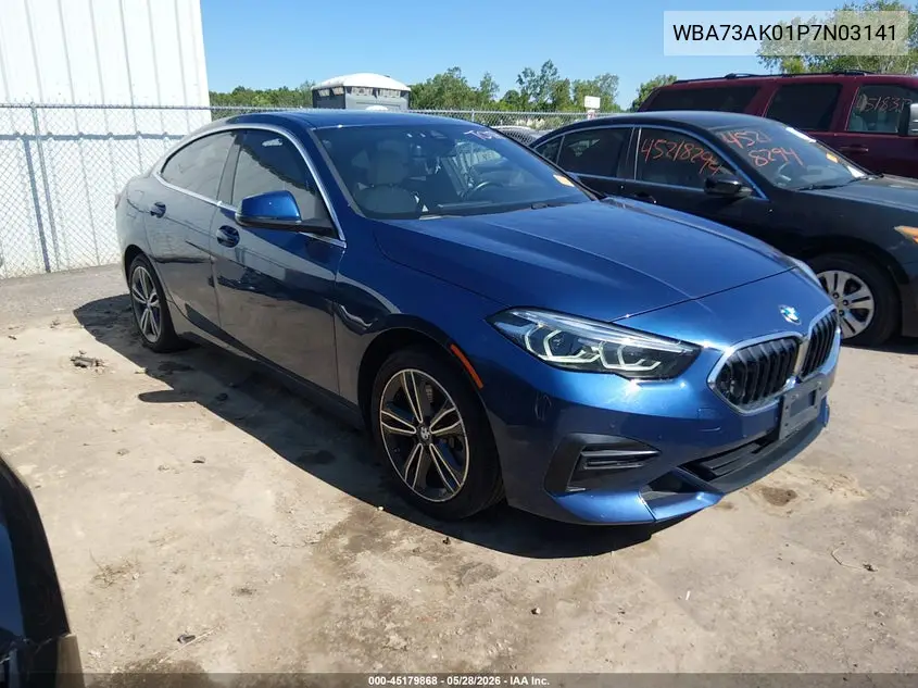 2023 BMW 228 Gran Coupe I xDrive VIN: WBA73AK01P7N03141 Lot: 45179868