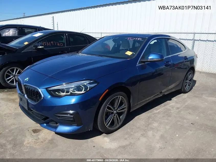 2023 BMW 228 Gran Coupe I xDrive VIN: WBA73AK01P7N03141 Lot: 45179868