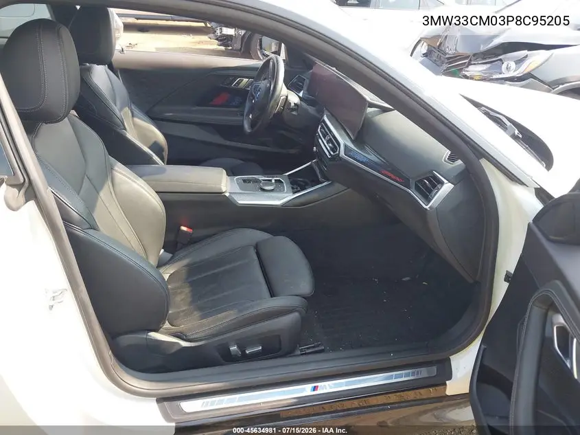 2023 BMW 230 I xDrive VIN: 3MW33CM03P8C95205 Lot: 45634981