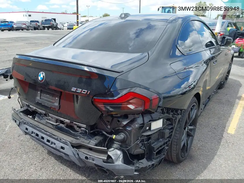 2024 BMW 230I VIN: 3MW23CM09R8E53948 Lot: 45251607