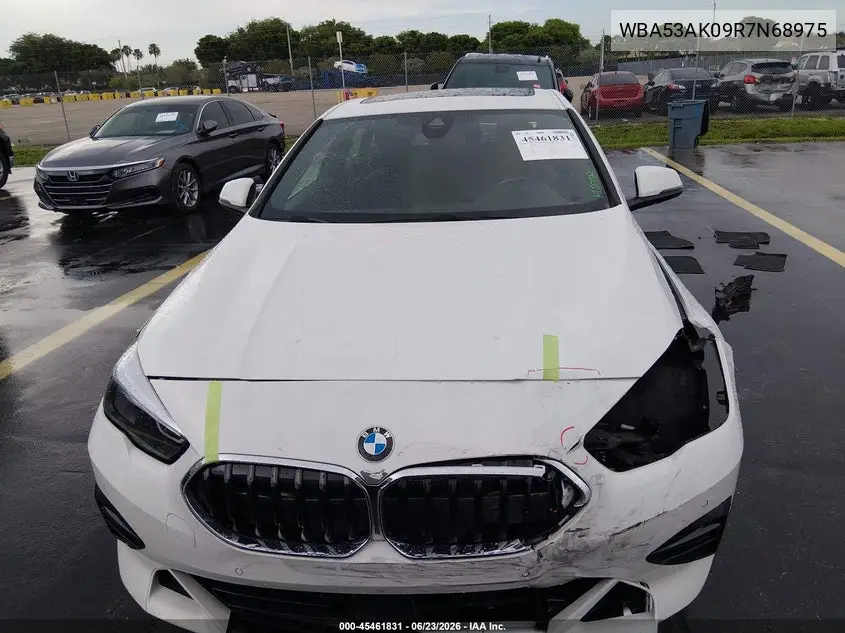 2024 BMW 228I Gran Coupe Sdrive VIN: WBA53AK09R7N68975 Lot: 45461831