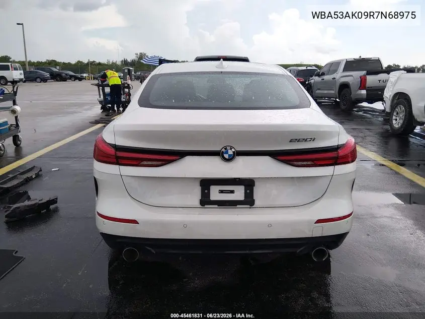 2024 BMW 228I Gran Coupe Sdrive VIN: WBA53AK09R7N68975 Lot: 45461831