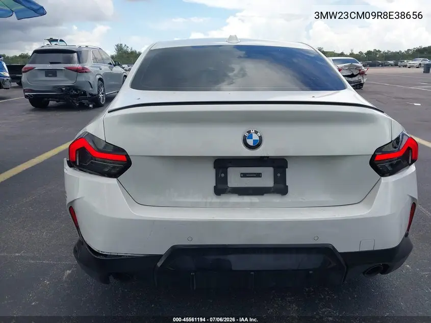 2024 BMW 230I VIN: 3MW23CM09R8E38656 Lot: 45561194