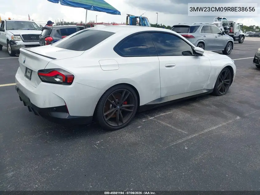 2024 BMW 230I VIN: 3MW23CM09R8E38656 Lot: 45561194