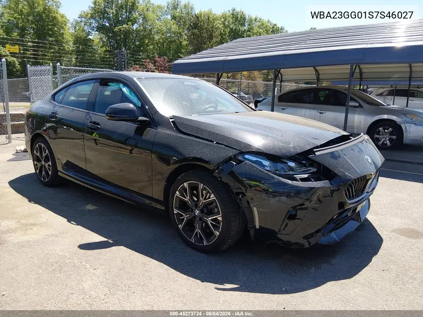 2025 BMW 228 Gran Coupe xDrive VIN: WBA23GG01S7S46027 Lot: 45273724