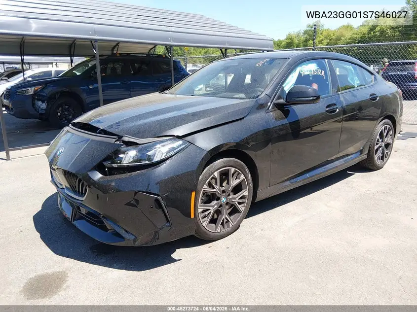 2025 BMW 228 Gran Coupe xDrive VIN: WBA23GG01S7S46027 Lot: 45273724