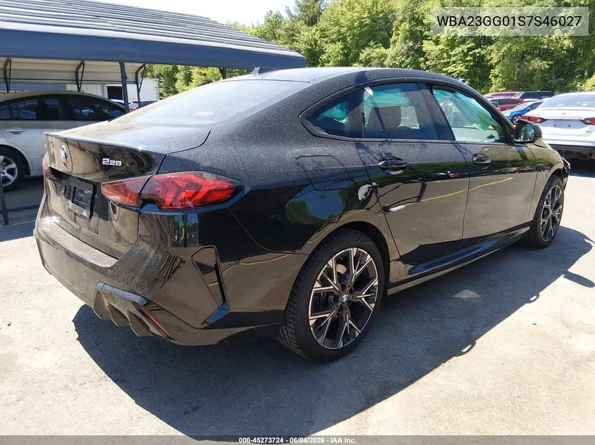 2025 BMW 228 Gran Coupe xDrive VIN: WBA23GG01S7S46027 Lot: 45273724