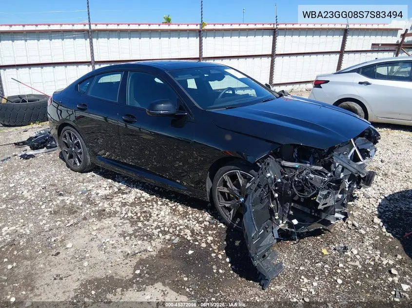 2025 BMW 228 Gran Coupe xDrive VIN: WBA23GG08S7S83494 Lot: 45372096