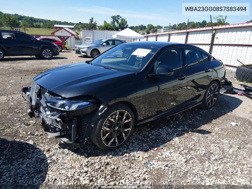 2025 BMW 228 Gran Coupe xDrive VIN: WBA23GG08S7S83494 Lot: 45372096