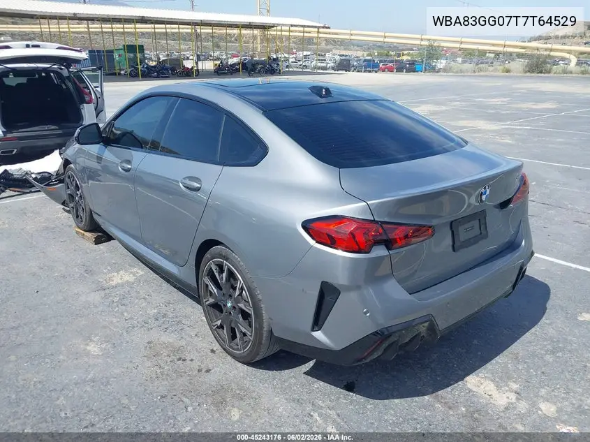 2026 BMW 228 Gran Coupe VIN: WBA83GG07T7T64529 Lot: 45243176