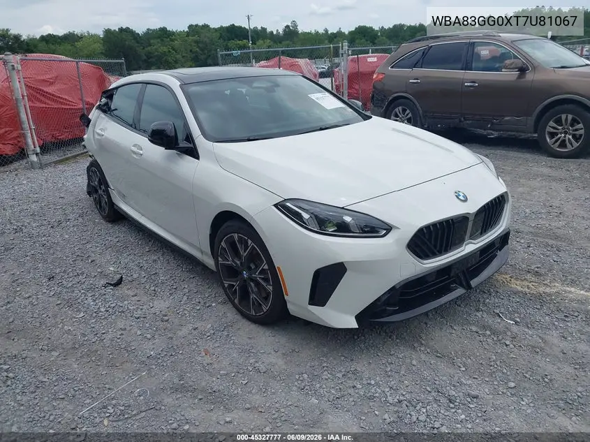 2026 BMW 228 Gran Coupe VIN: WBA83GG0XT7U81067 Lot: 45327777