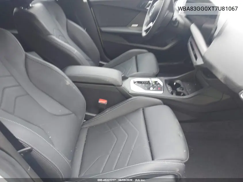 2026 BMW 228 Gran Coupe VIN: WBA83GG0XT7U81067 Lot: 45327777
