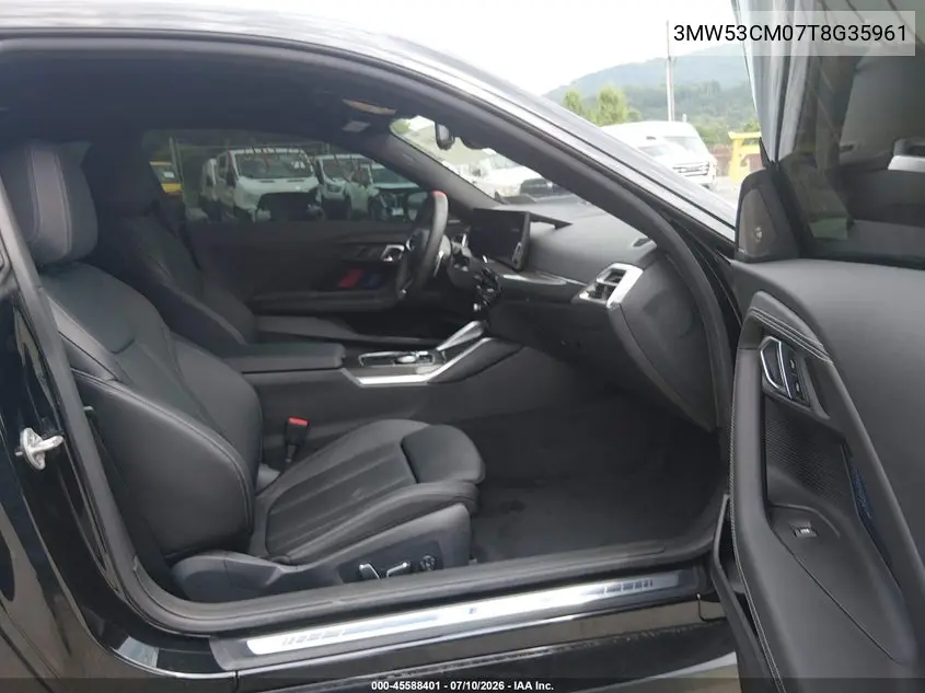 2026 BMW M240 I xDrive VIN: 3MW53CM07T8G35961 Lot: 45588401