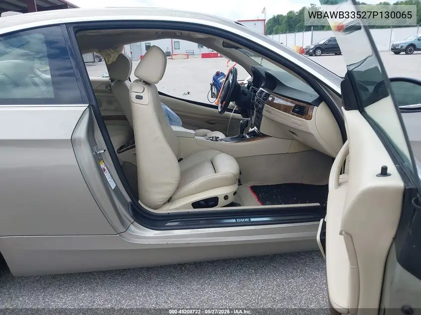 2007 BMW 328I VIN: WBAWB33527P130065 Lot: 45208722