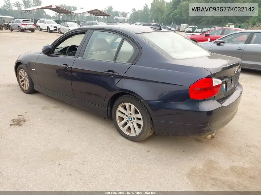 2007 BMW 328Xi VIN: WBAVC93577K032142 Lot: 45670996