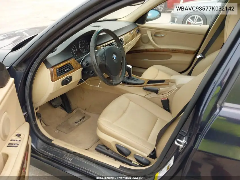 2007 BMW 328Xi VIN: WBAVC93577K032142 Lot: 45670996