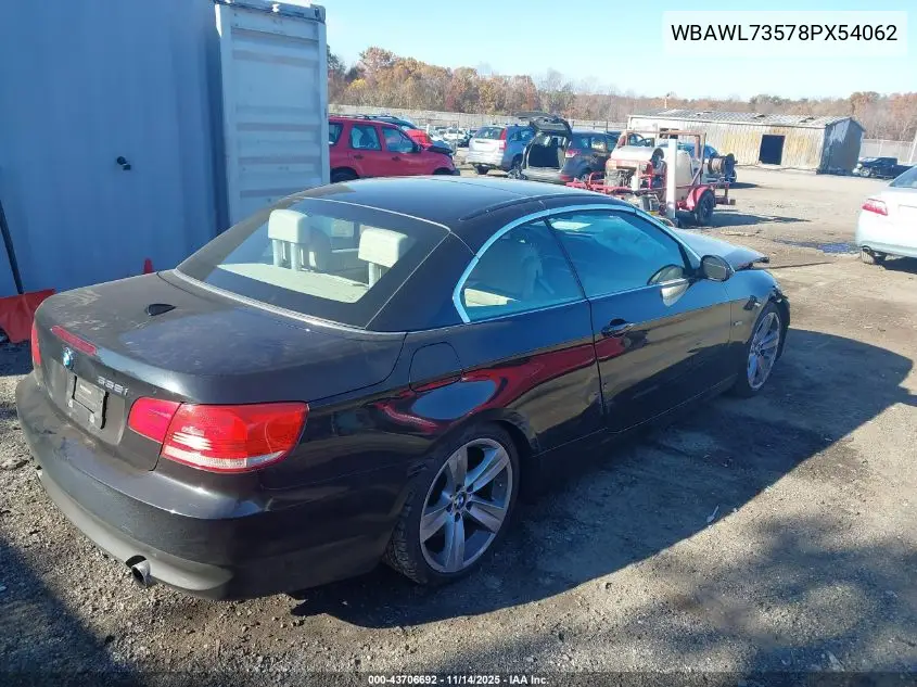 WBAWL73578PX54062 2008 BMW 335I