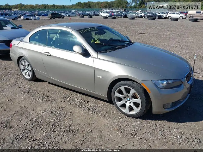 WBAWL73578PX51971 2008 BMW 335I