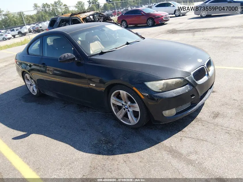 2009 BMW 335I VIN: WBAWB73559P047000 Lot: 45585088