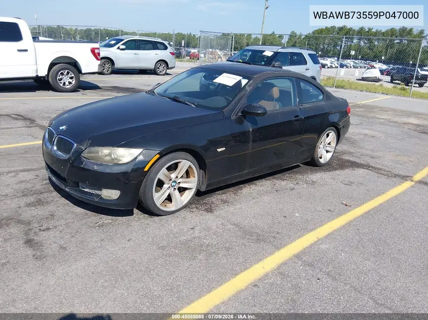 2009 BMW 335I VIN: WBAWB73559P047000 Lot: 45585088