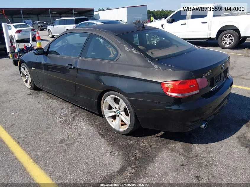 2009 BMW 335I VIN: WBAWB73559P047000 Lot: 45585088