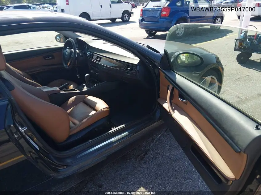 2009 BMW 335I VIN: WBAWB73559P047000 Lot: 45585088