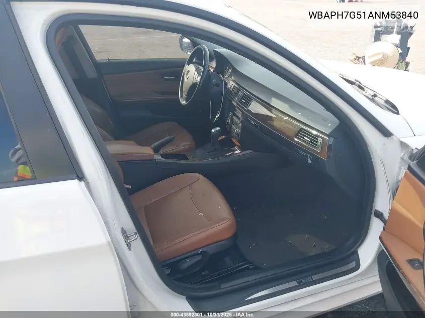 WBAPH7G51ANM53840 2010 BMW 328I