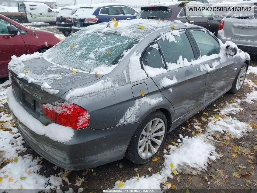 WBAPK7C50BA463842 2011 BMW 328I xDrive